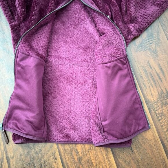 Columbia Women's Fireside II Sherpa Full Zip  Size: M marionberry purple - Picture 7 of 8